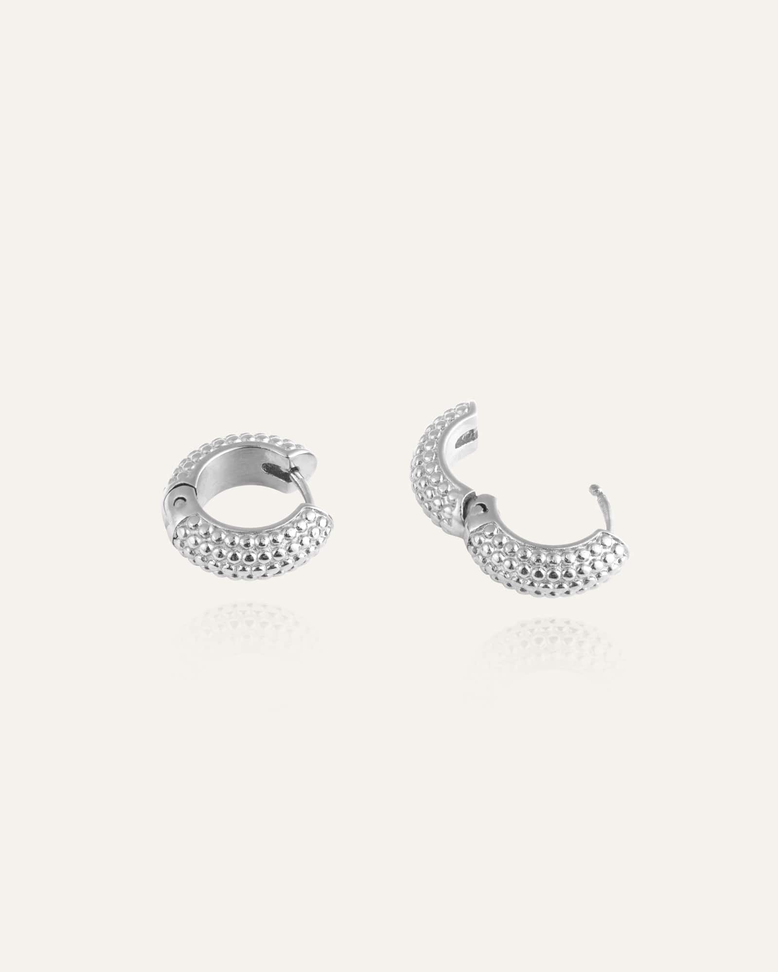 Beaded Hoops Small - Image 5