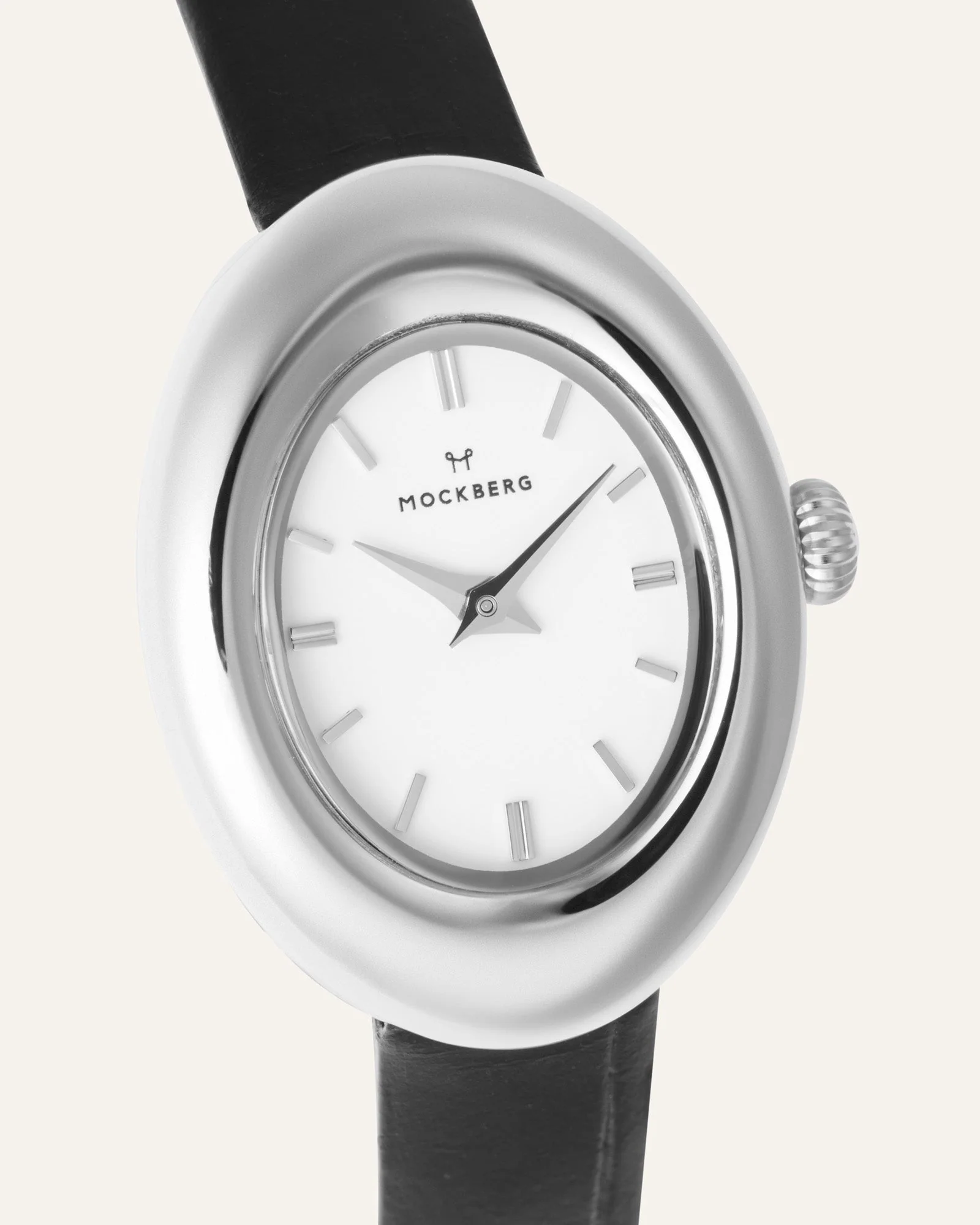 Belle Oval Leather  Watch - Image 4