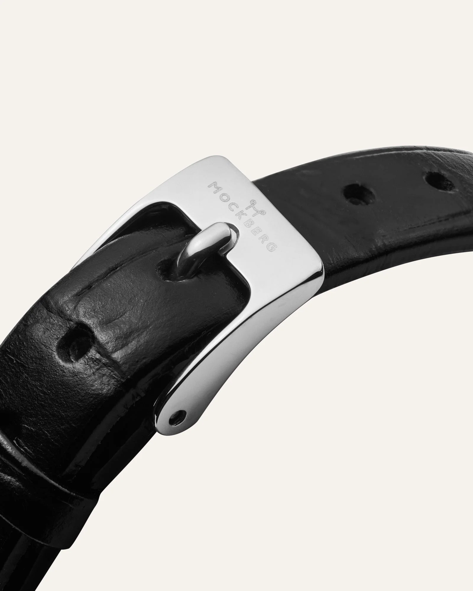 Belle Oval Leather  Watch - Image 8