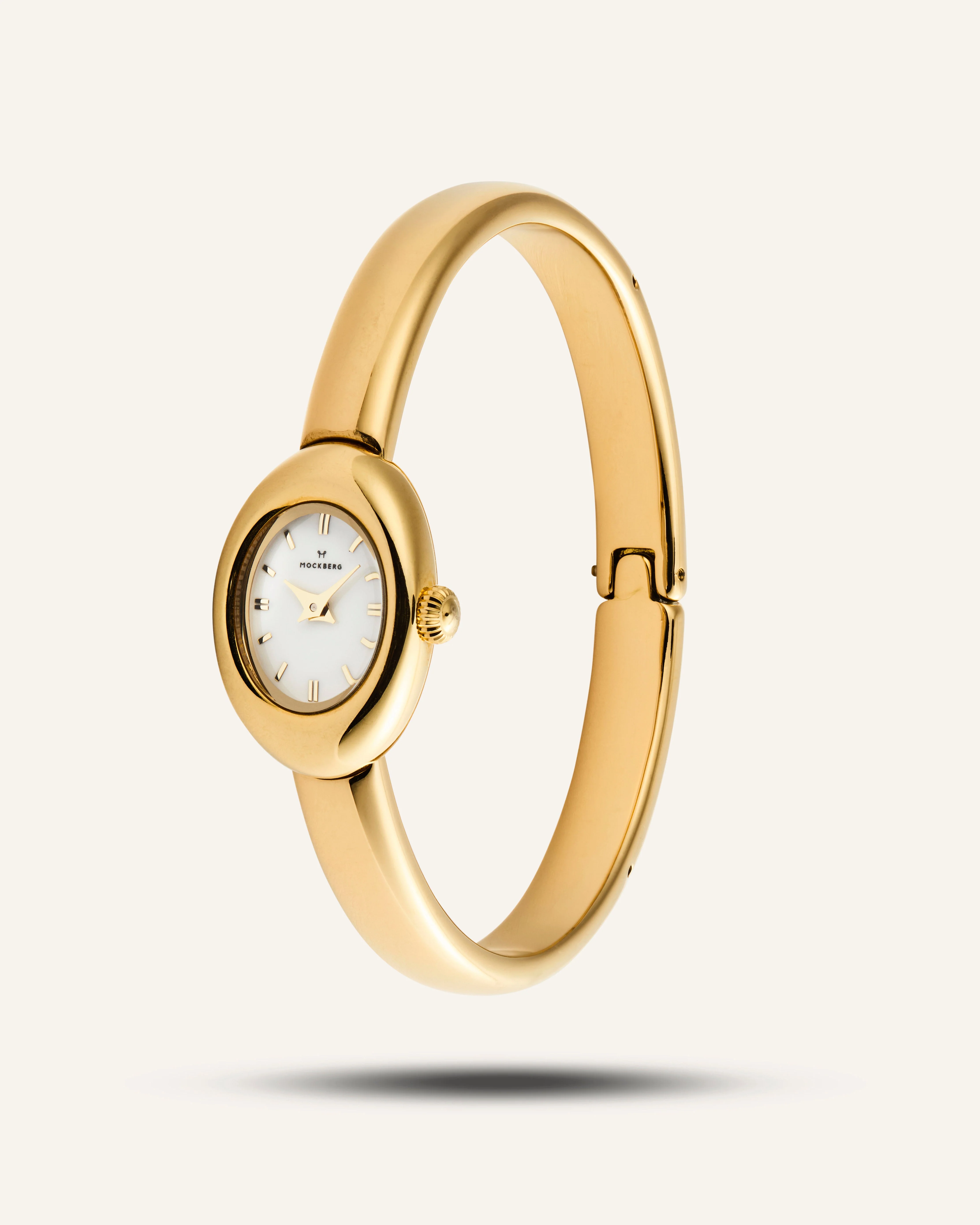 Belle Oval Petite Bangle Watch - Image 4