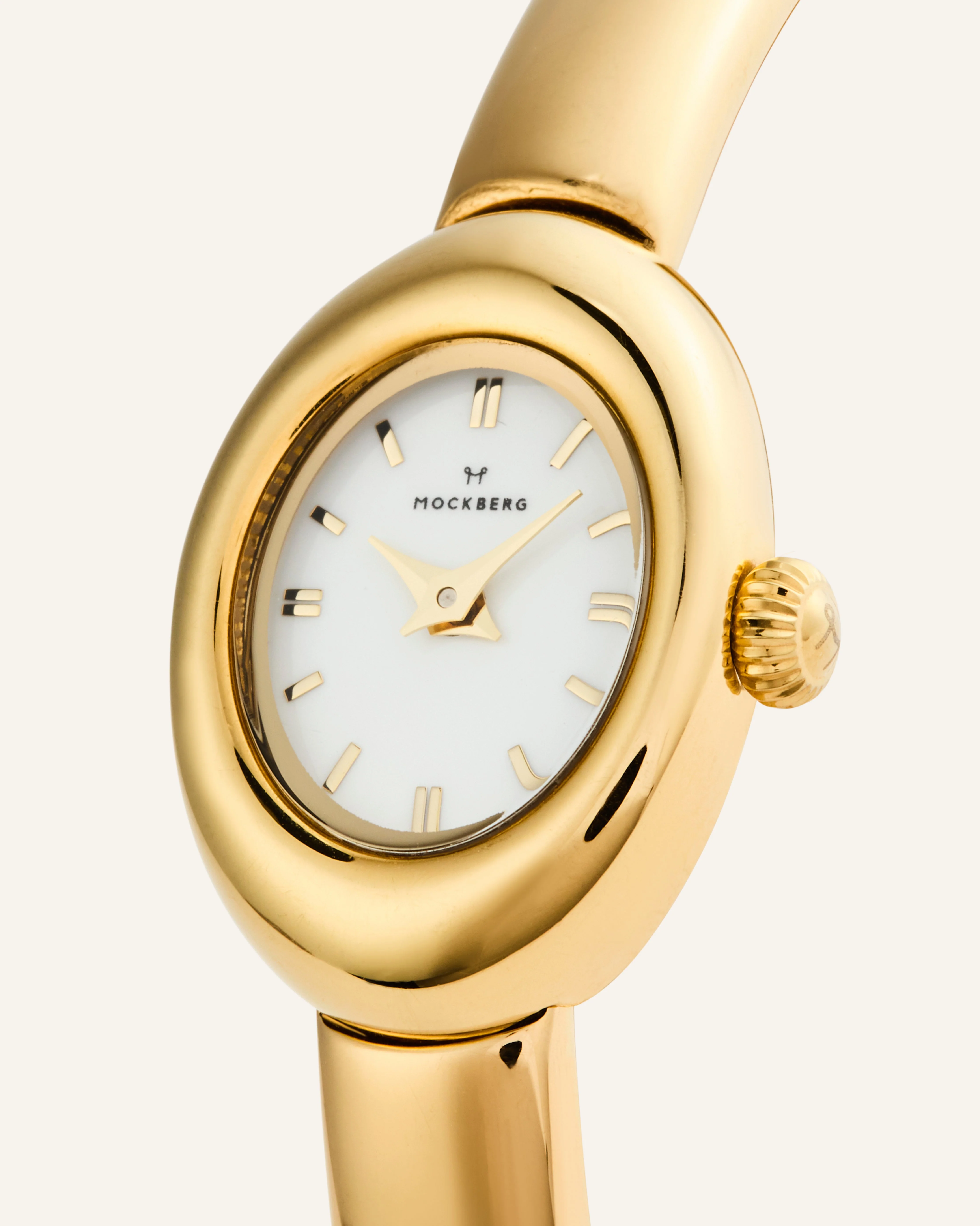 Belle Oval Petite Bangle Watch - Image 5