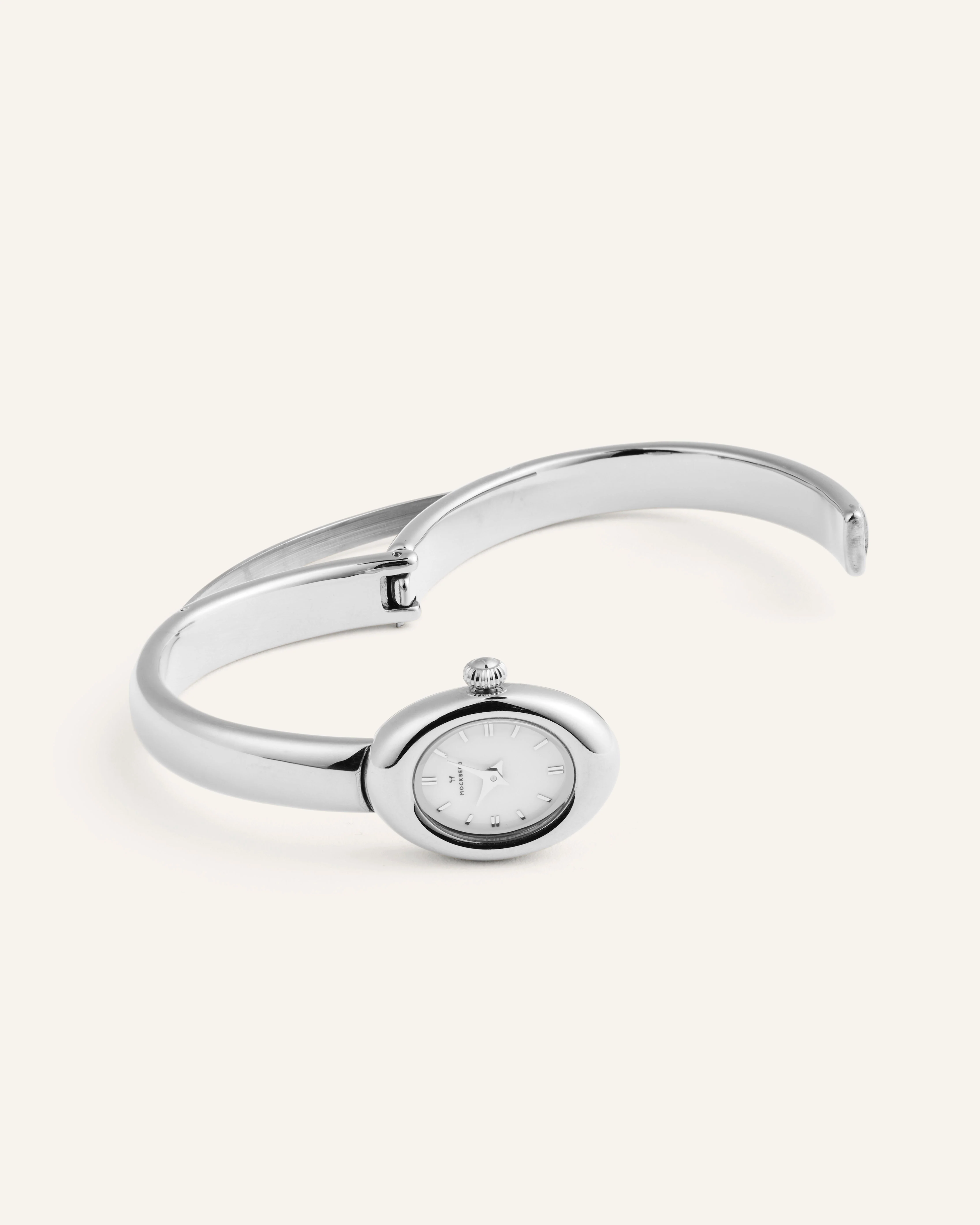 Belle Oval Petite Bangle Watch - Image 8