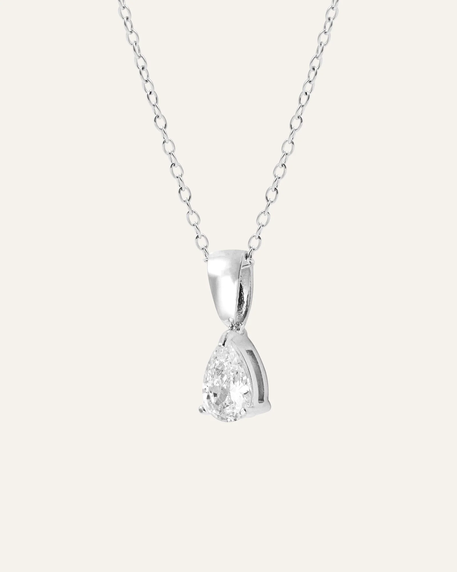 Belle White Necklace - Image 4