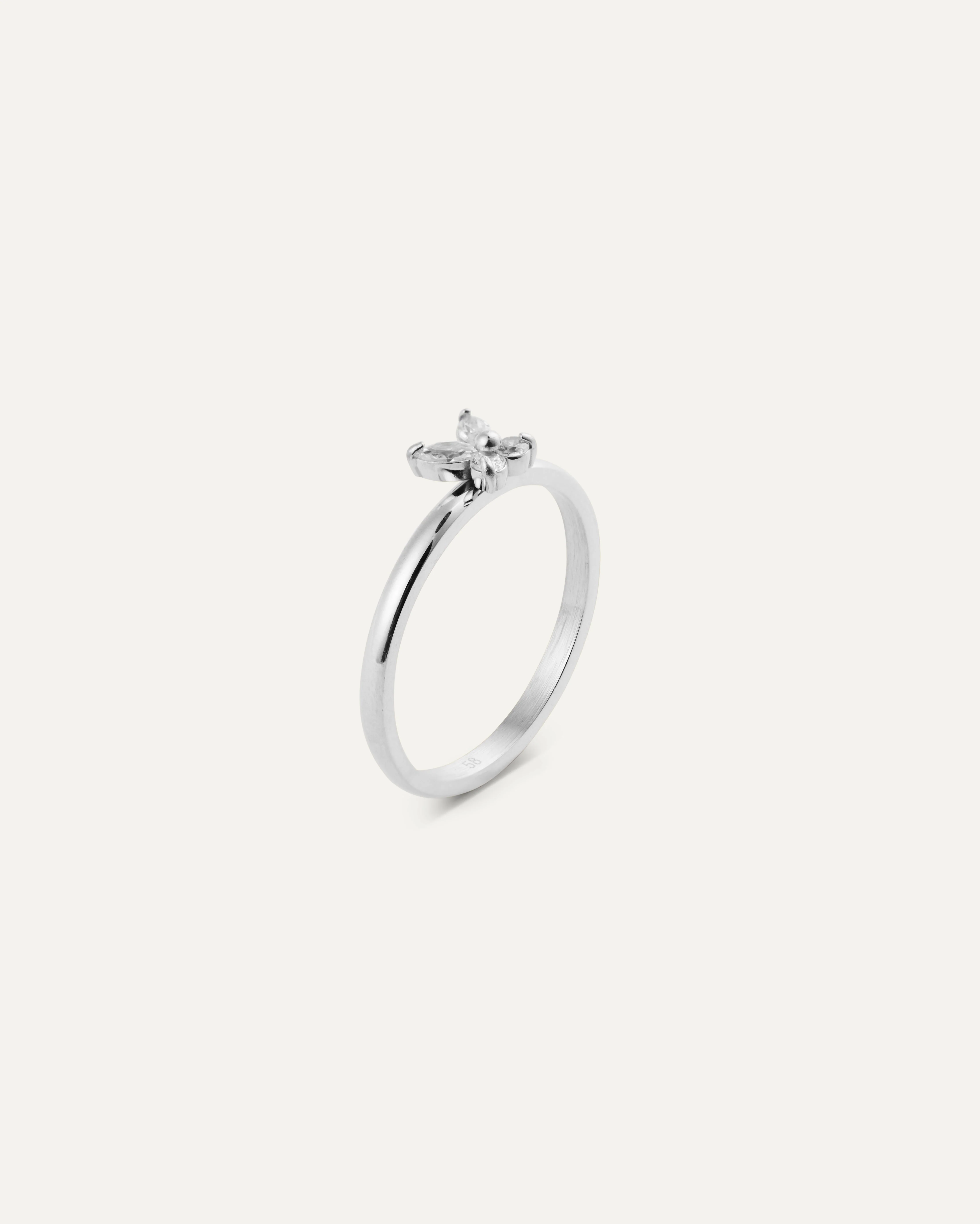 Butterfly Steel Ring - Image 4