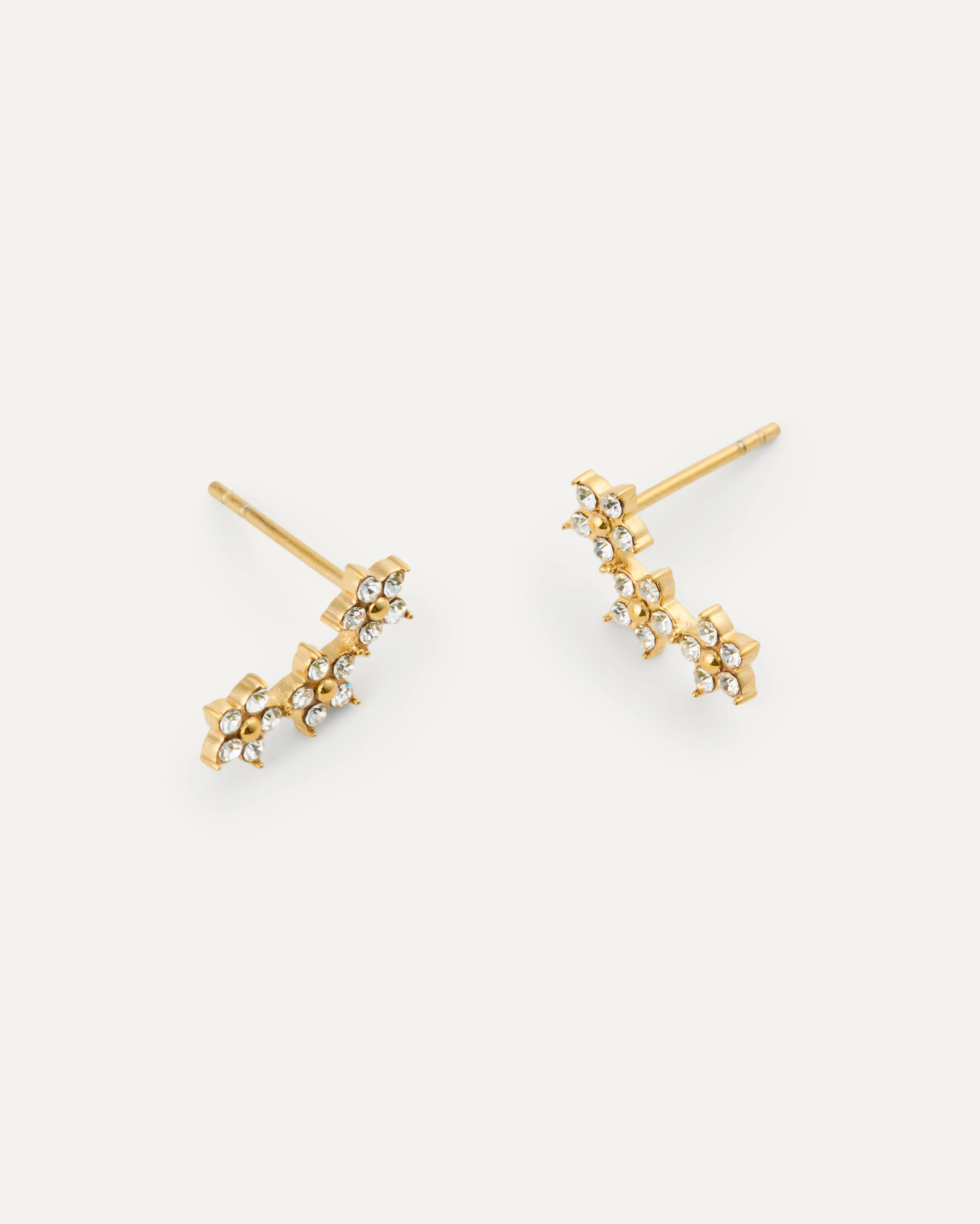 Ellie Gold Studs - Image 5