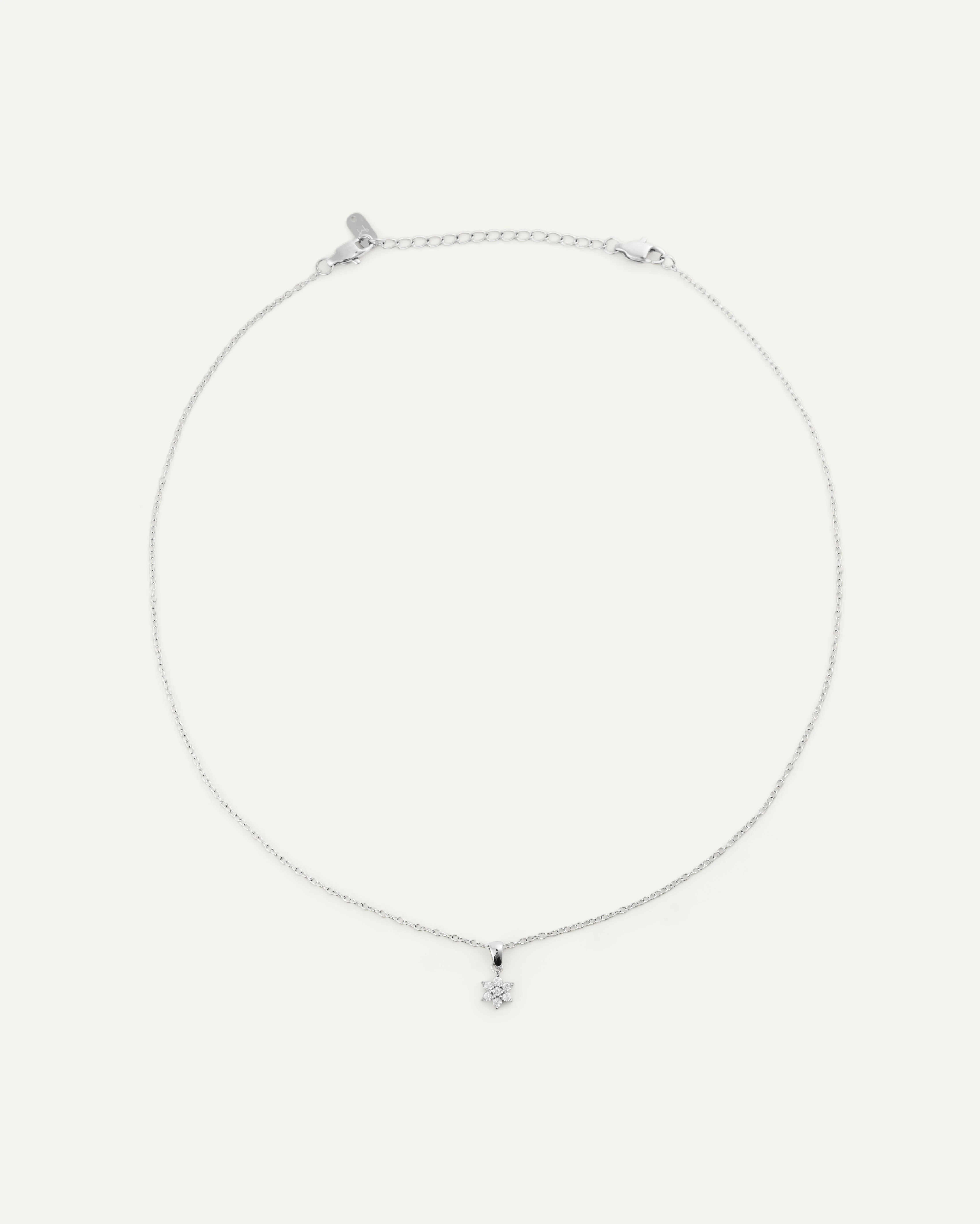Flora Steel Necklace - Image 4