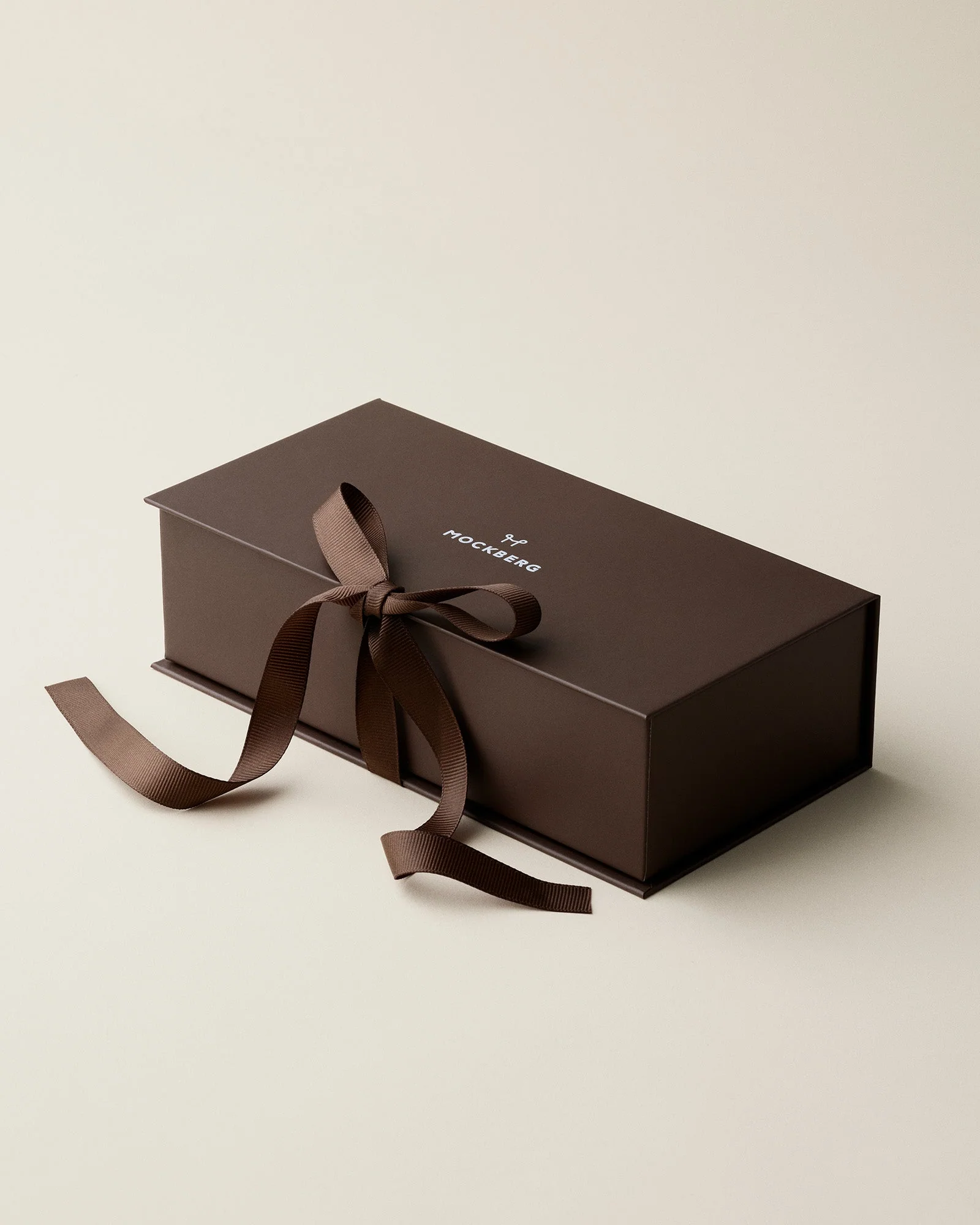 Large brown gift box