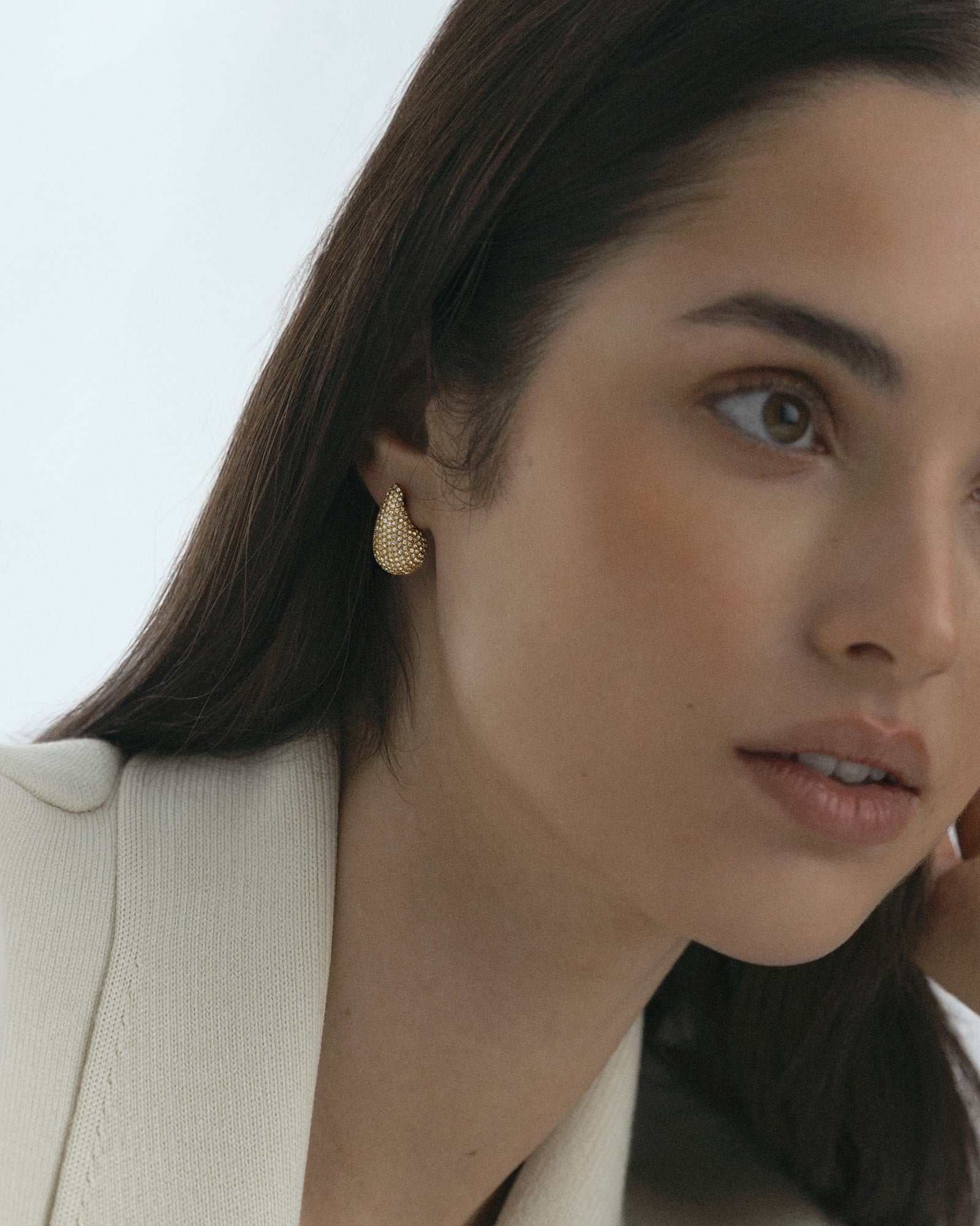 Pavé daring small earring - Image 7