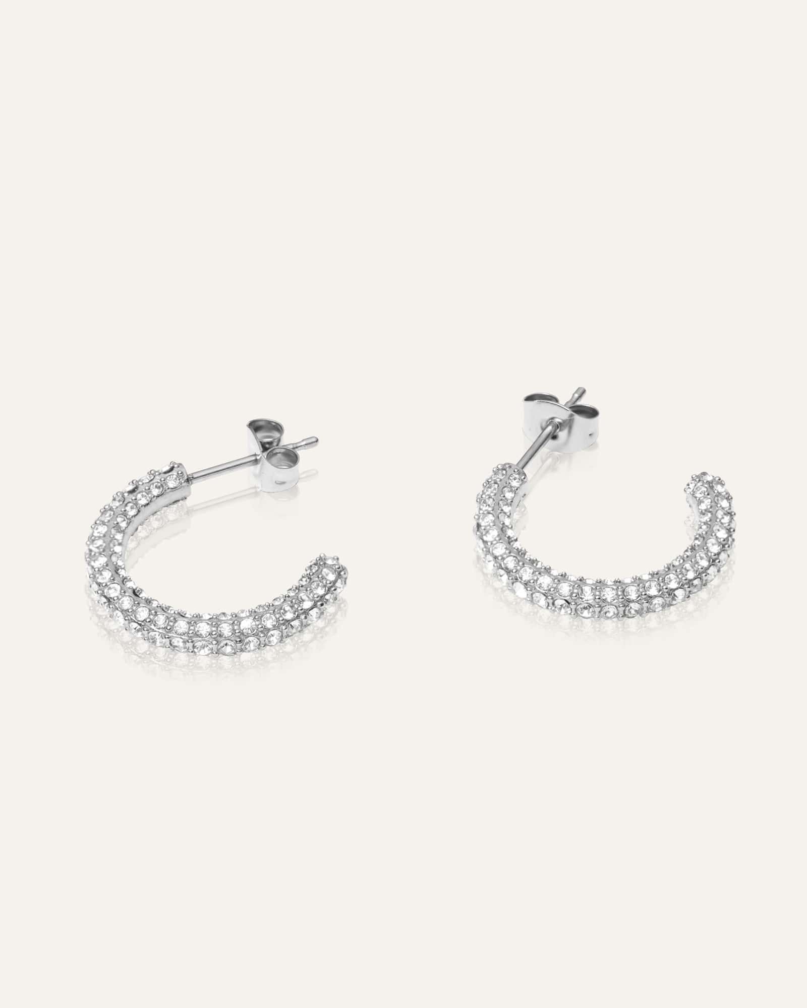 Pavé eternal large earrings - Image 5