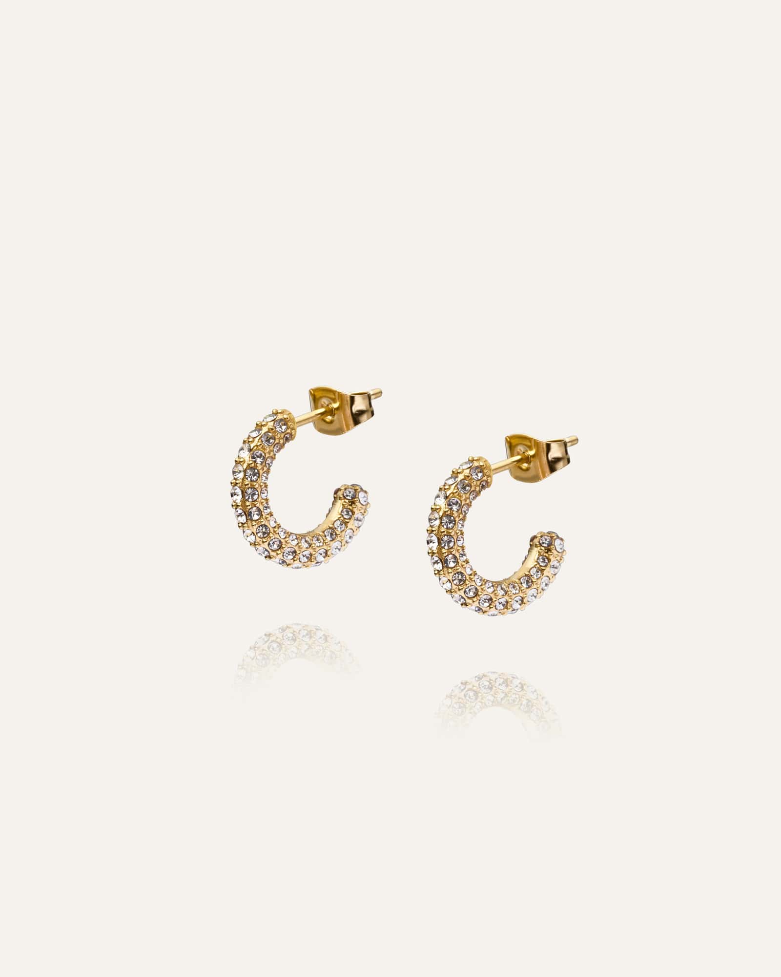 Pavé eternal small earrings - Image 4