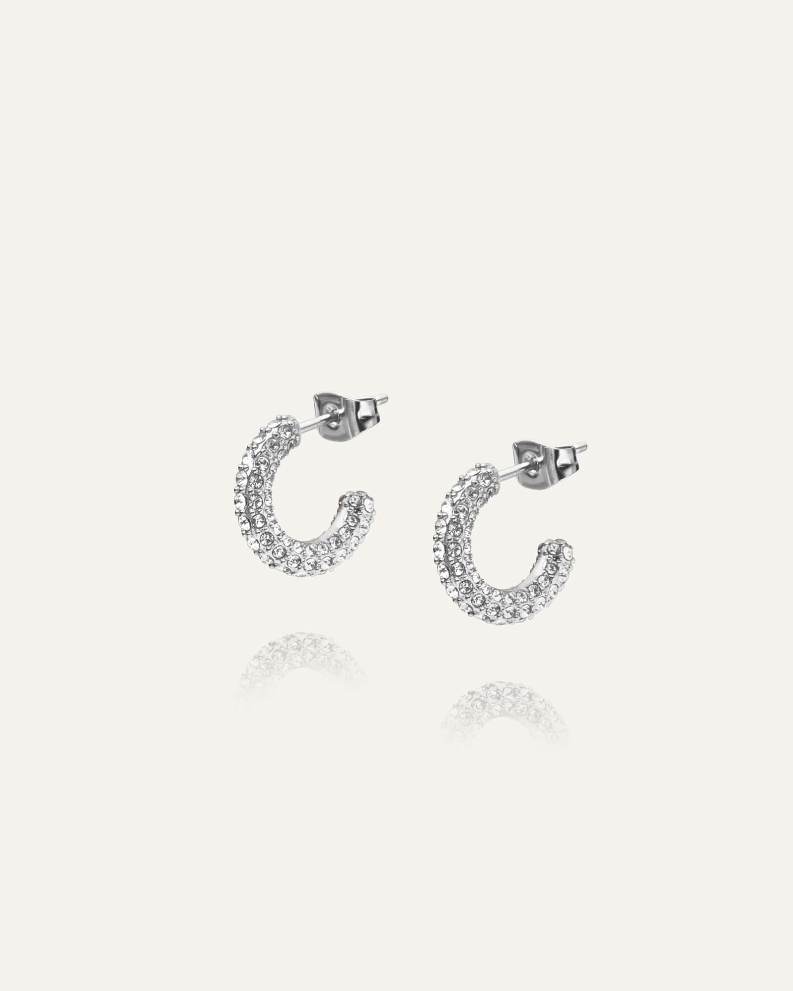 Pavé eternal small earrings - Image 4