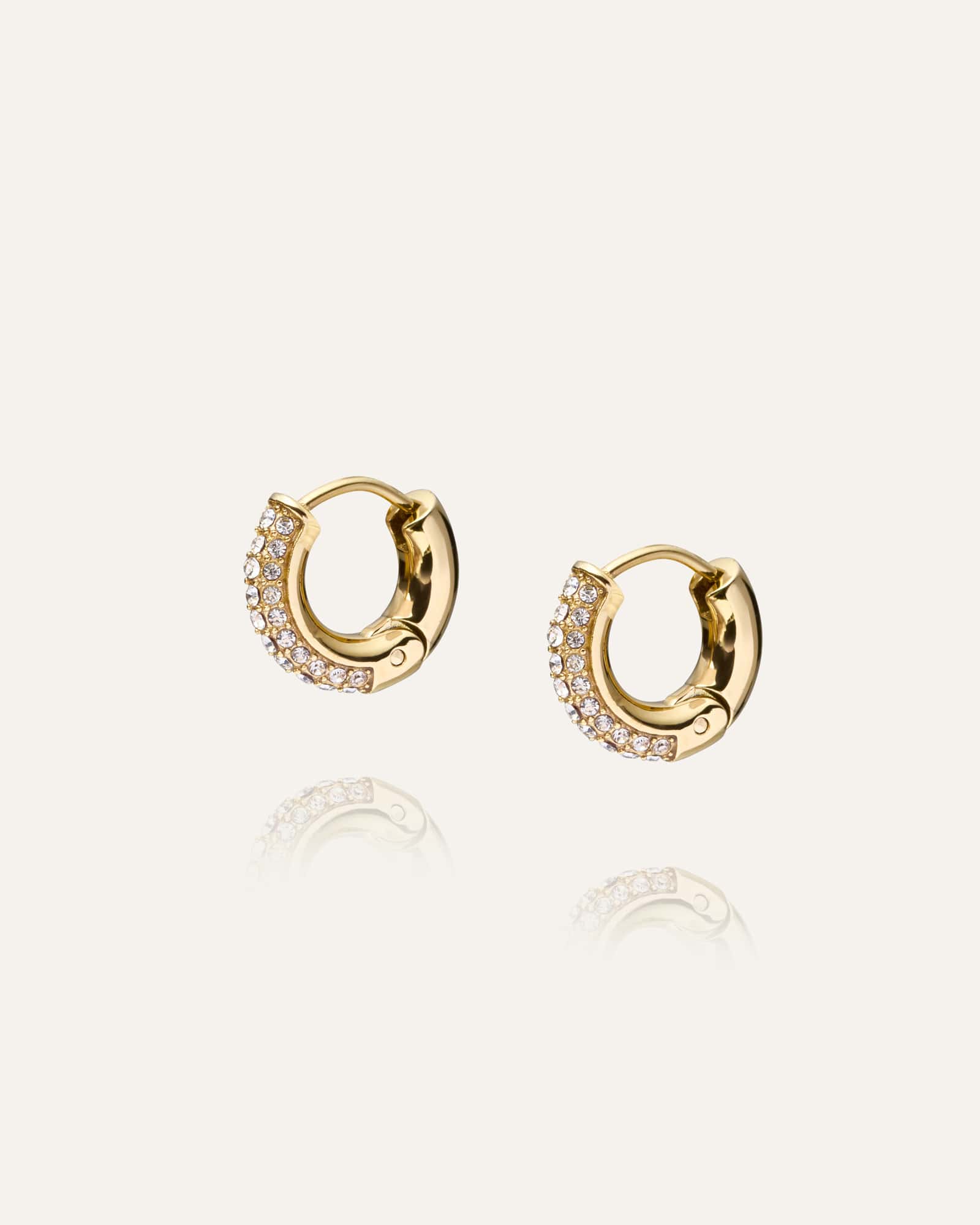 Pavé everyday small hoops - Image 5