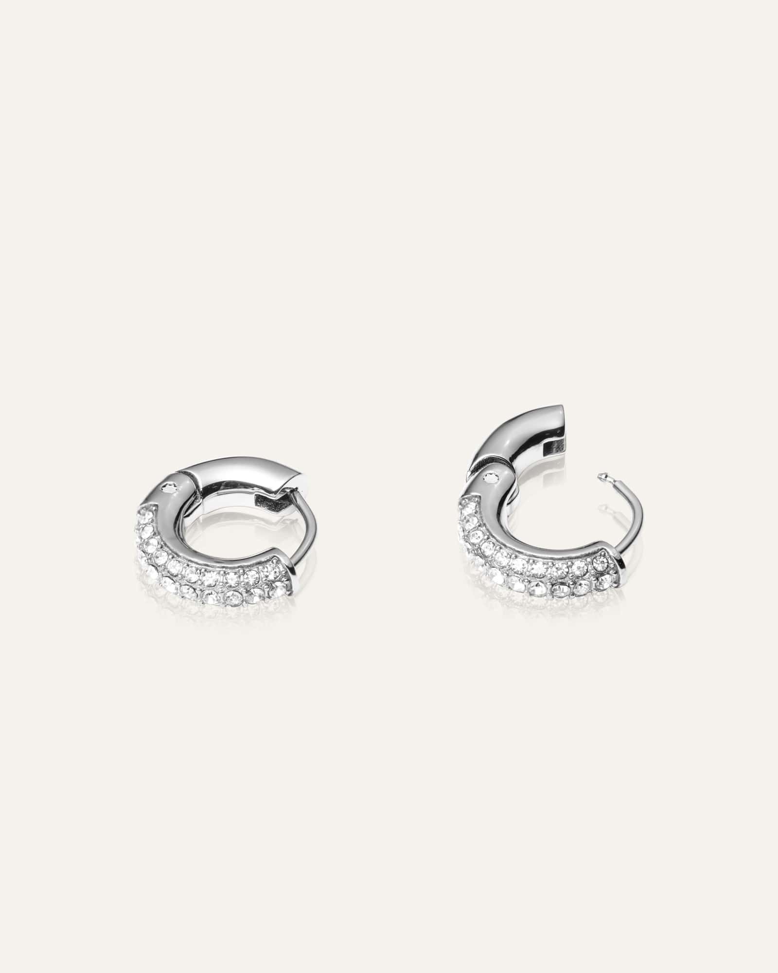 Pavé everyday small hoops - Image 4