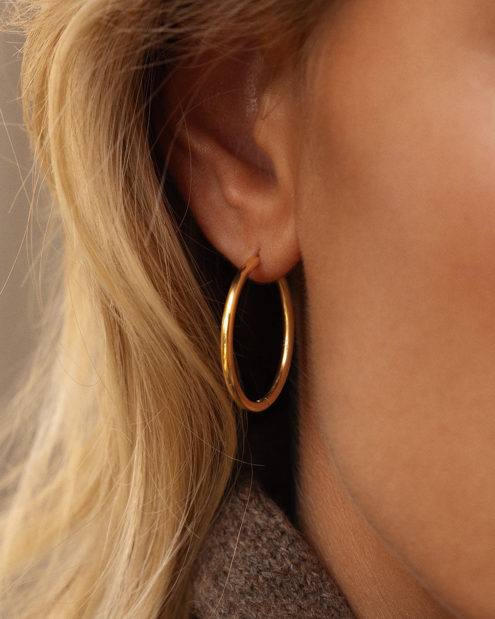 Slim Extra Large Hoops - Image 6