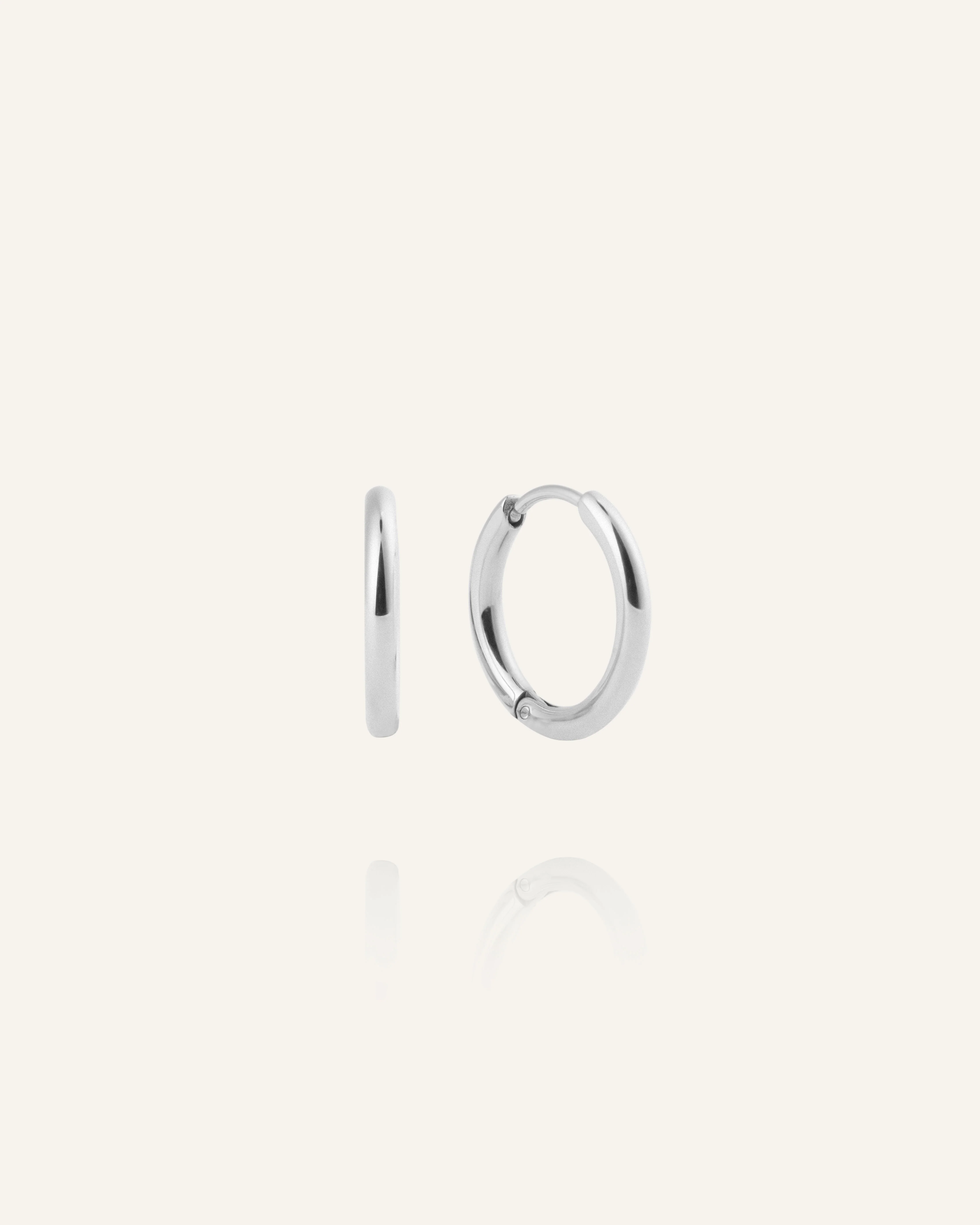 Slim Small Hoops