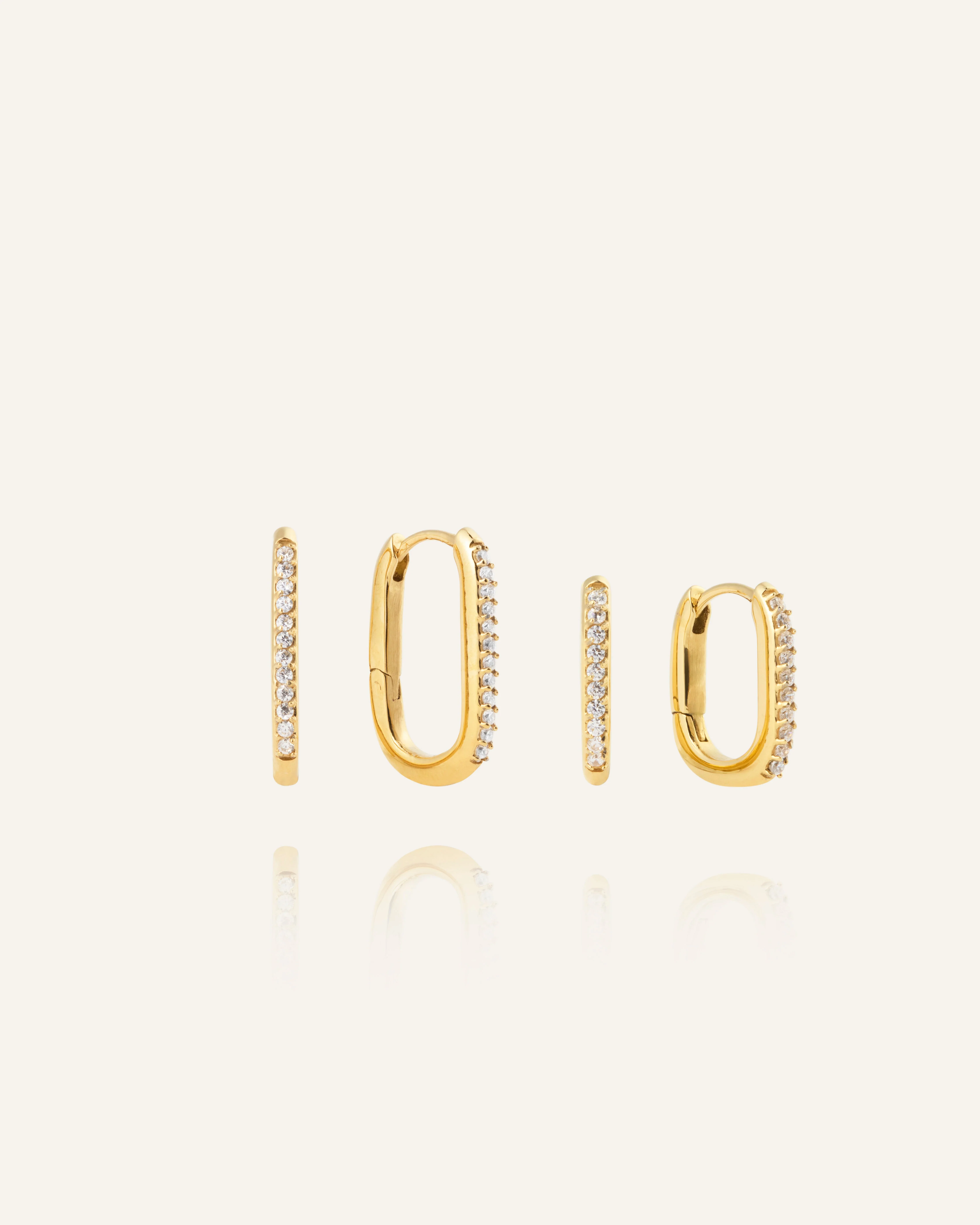 Sparkle Small U-Hoops - Image 8