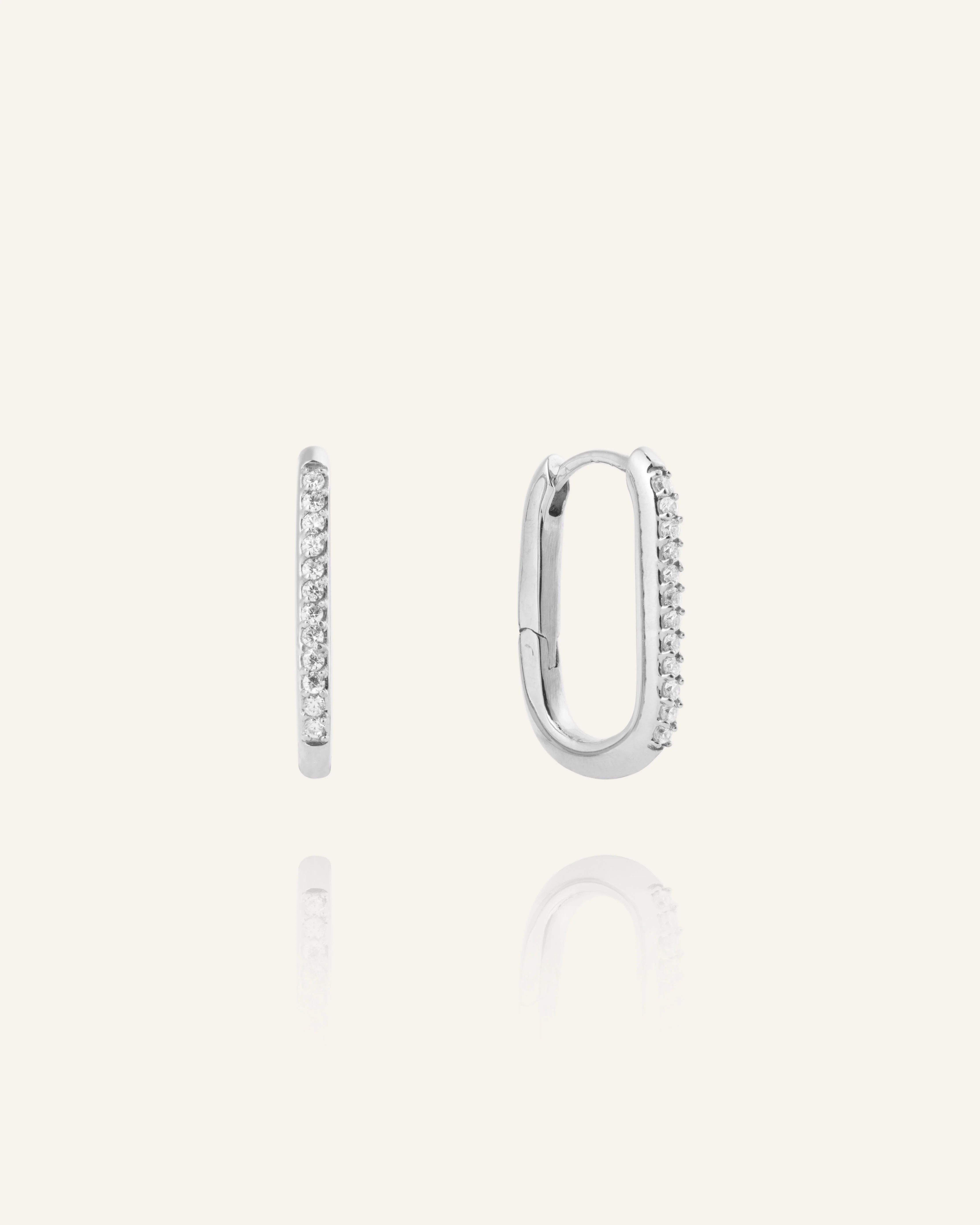 Sparkle Medium U-Hoops