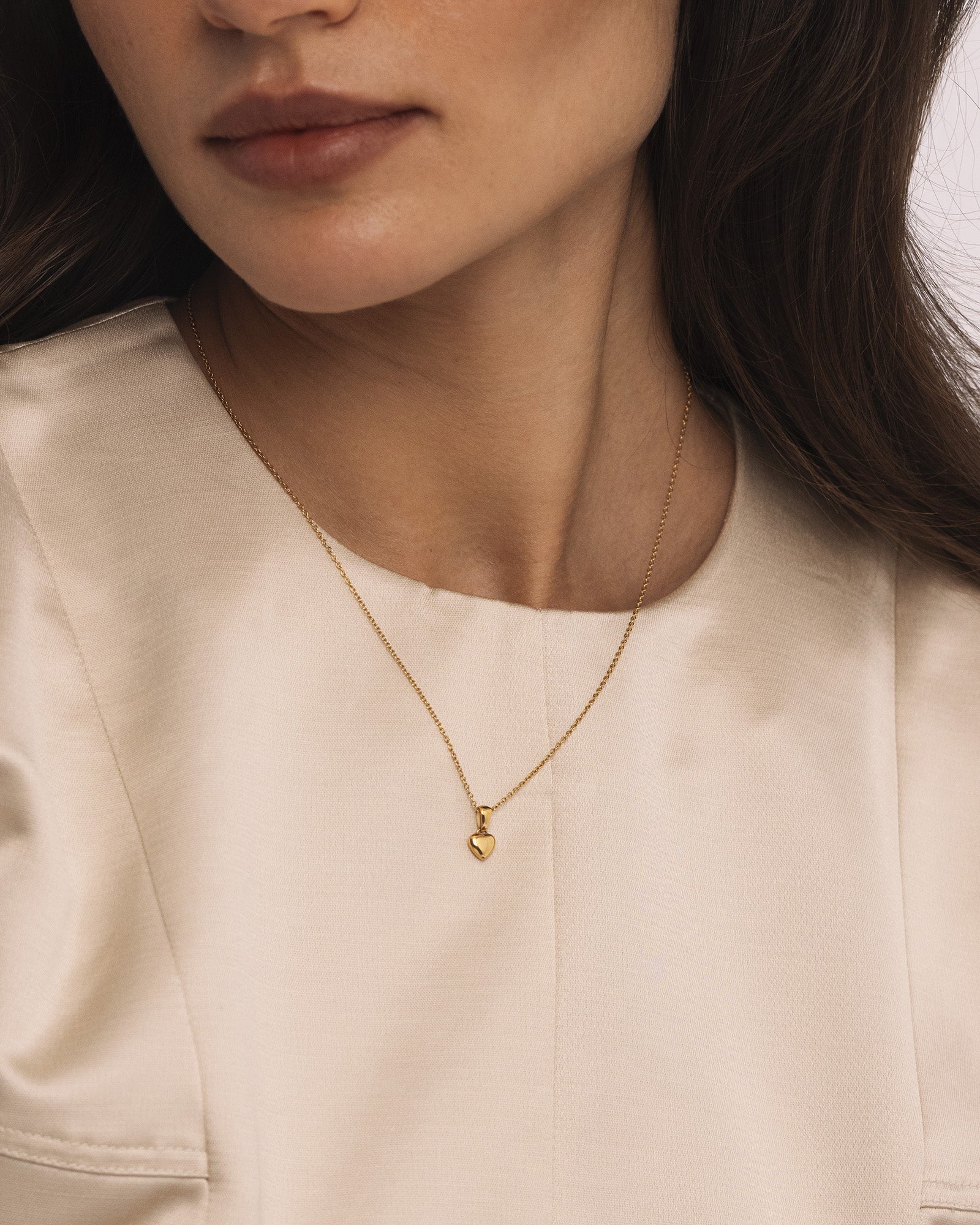 Sweetheart Gold Medium Necklace - Image 6