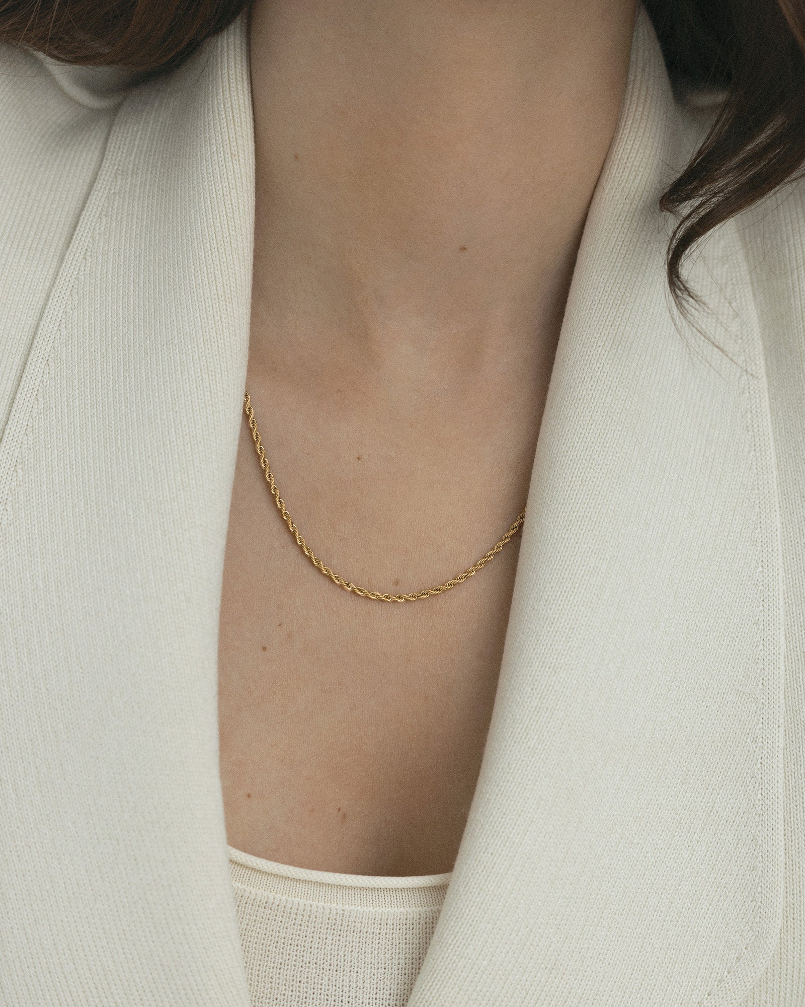 Thin rope necklace - Image 3