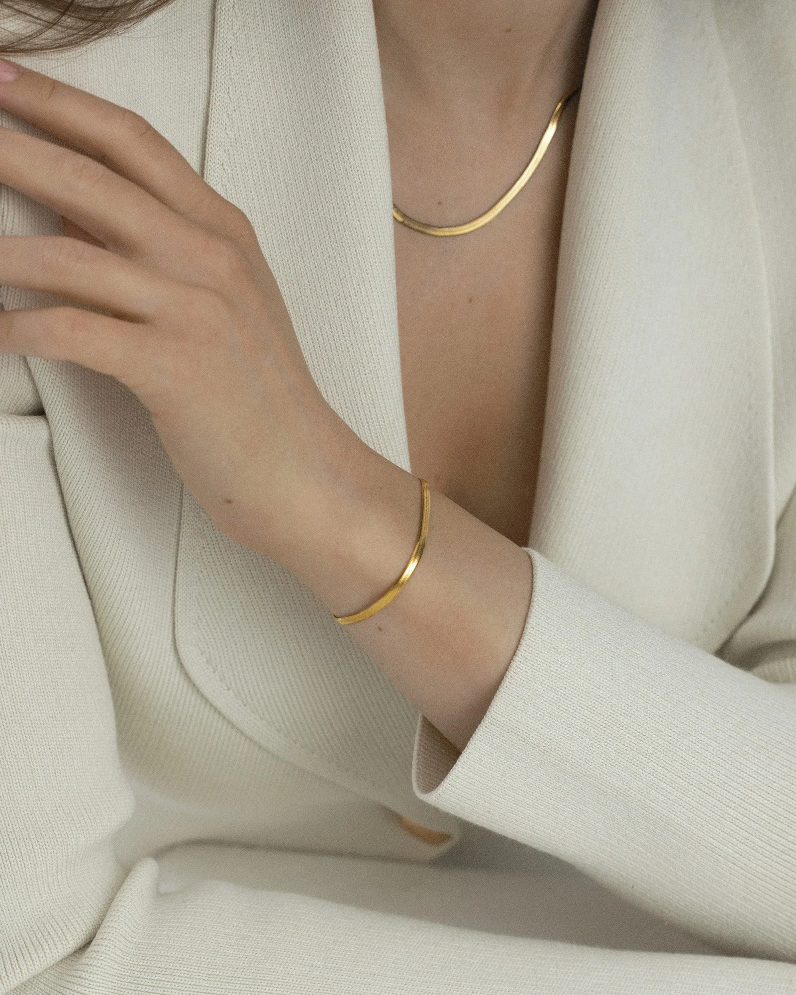 Thin Snake Bracelet - Image 3