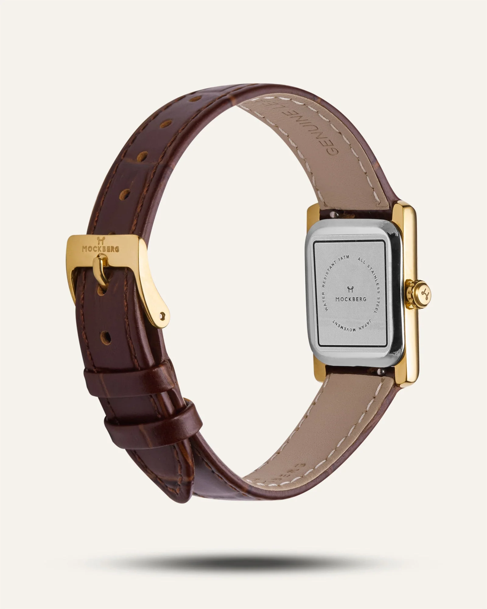 Timeless Brown Leather Watch - Image 6
