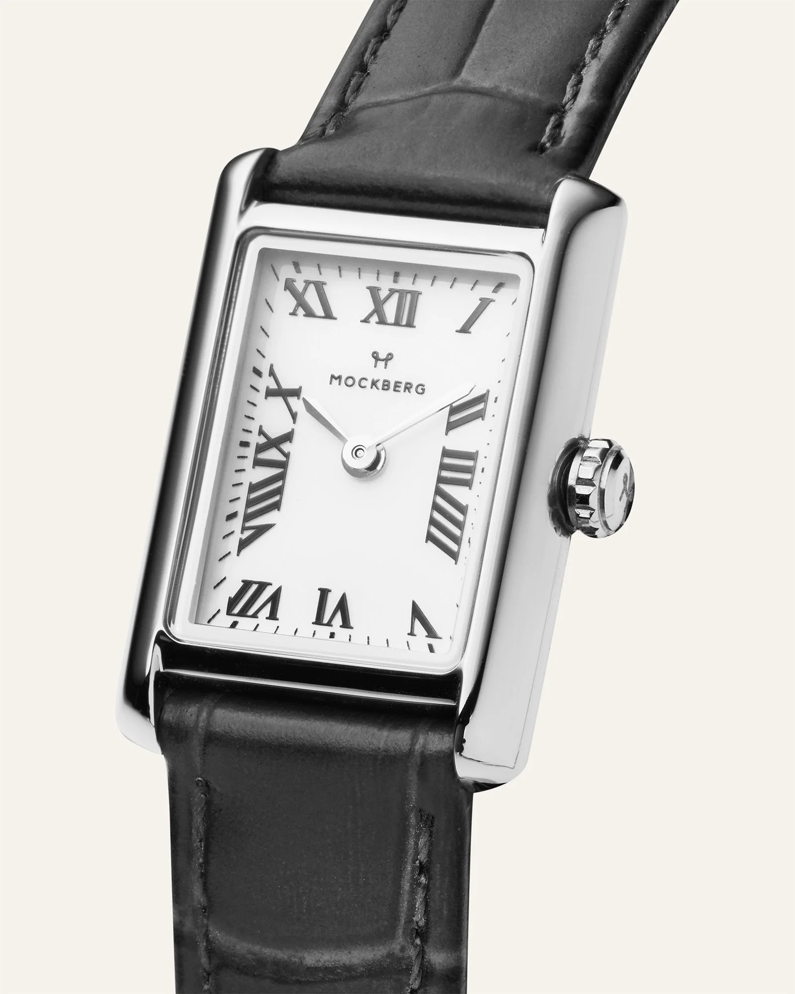 Timeless Black Leather Watch - Image 5